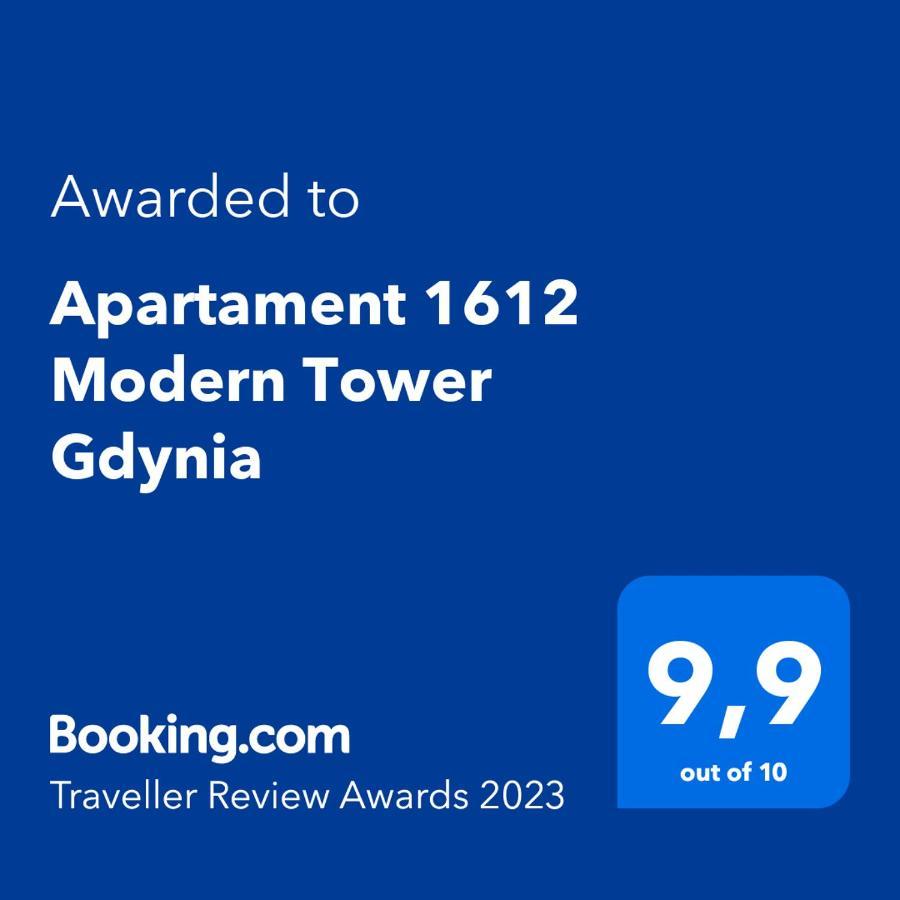 Apartament 1612 Modern Tower 格丁尼亚 外观 照片