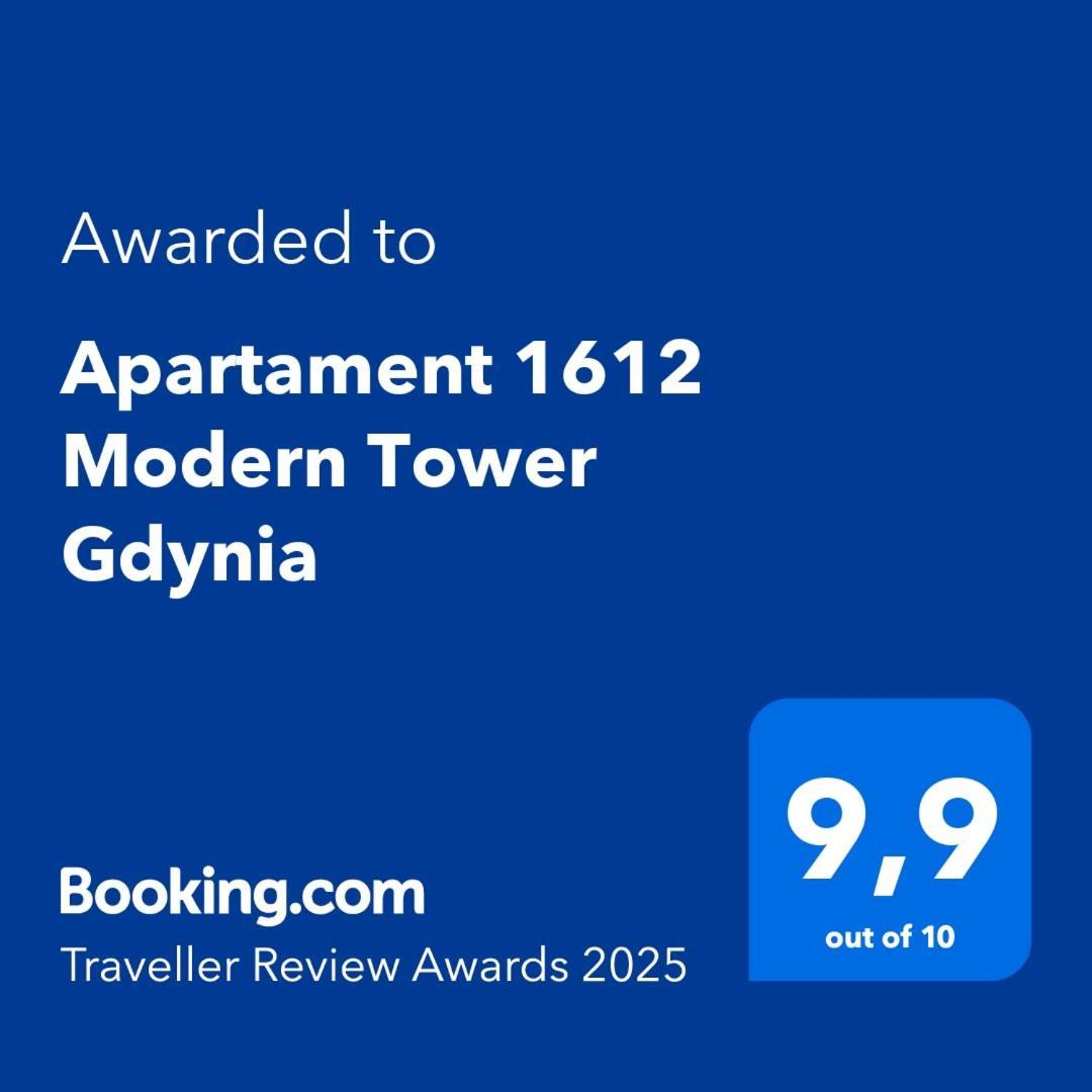 Apartament 1612 Modern Tower 格丁尼亚 外观 照片